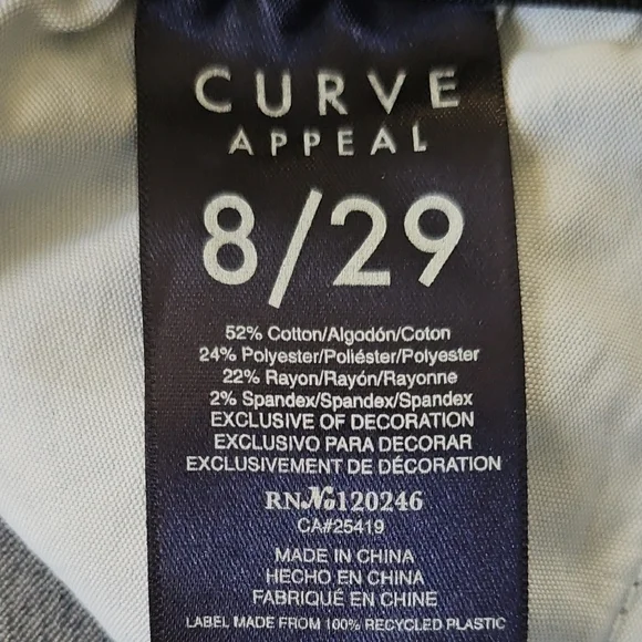 Curve Appeal High Rise Skinny Jeans with Comfort Waistband - Picture 5 of 8